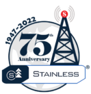 Stainless 75th Anniversary Logo